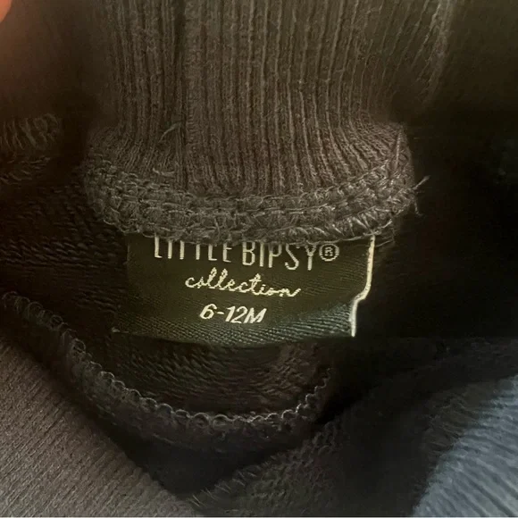 Little Bipsy Navy 🎇 Star Sleeveless Hoodie & Shorts Set - Picture 14 of 15